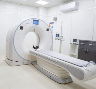 ct scan machine stock image